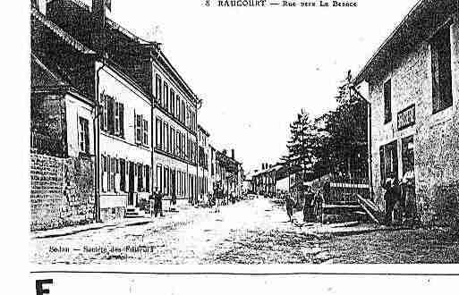 Ville de RAUCOURTETFLABA Carte postale ancienne