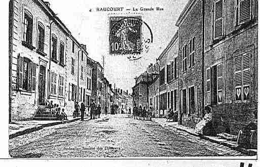 Ville de RAUCOURTETFLABA Carte postale ancienne