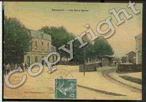 Ville de RAUCOURTETFLABA Carte postale ancienne