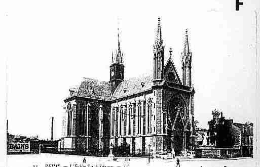 Ville de REIMS Carte postale ancienne
