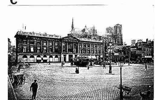 Ville de REIMS Carte postale ancienne