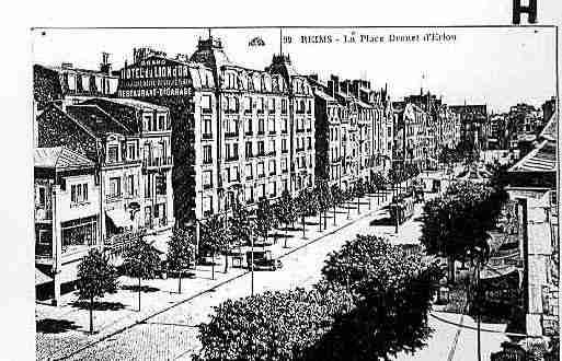 Ville de REIMS Carte postale ancienne