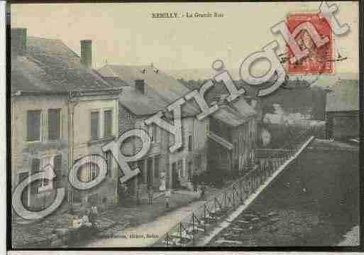 Ville de REMILLYAILLICOURT Carte postale ancienne