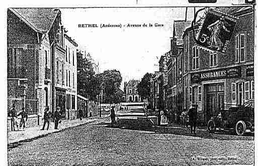 Ville de RETHEL Carte postale ancienne