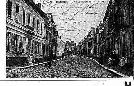 Ville de RIBEMONT Carte postale ancienne