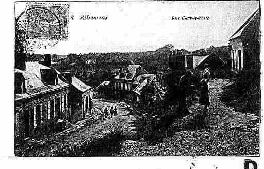 Ville de RIBEMONT Carte postale ancienne