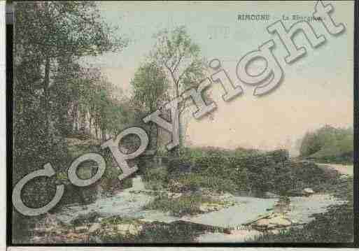 Ville de RIMOGNE Carte postale ancienne