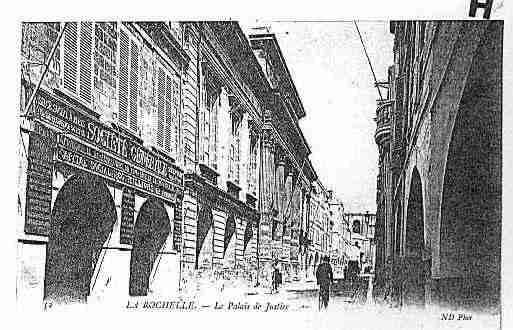 Ville de ROCHELLE(LA) Carte postale ancienne