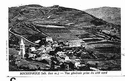 Ville de ROCHEPAULE Carte postale ancienne