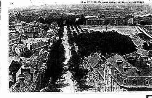 Ville de RODEZ Carte postale ancienne