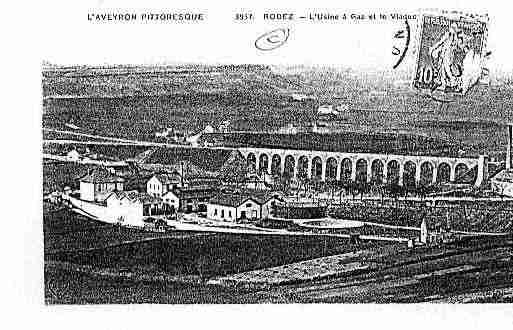 Ville de RODEZ Carte postale ancienne