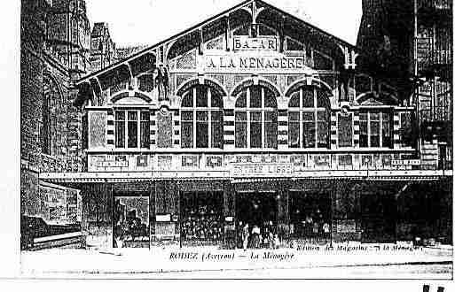 Ville de RODEZ Carte postale ancienne