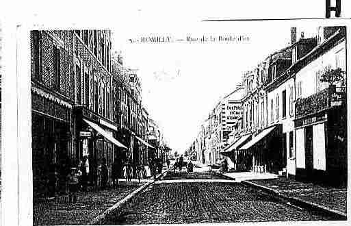 Ville de ROMILLYSURSEINE Carte postale ancienne