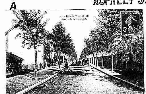 Ville de ROMILLYSURSEINE Carte postale ancienne