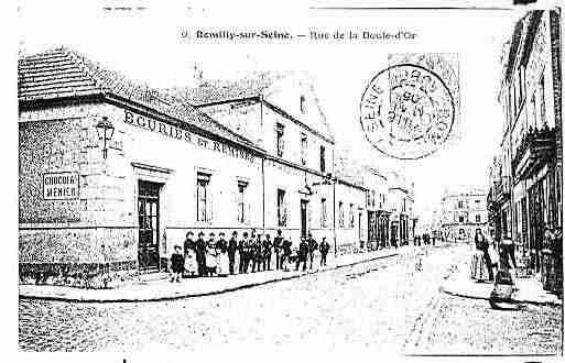 Ville de ROMILLYSURSEINE Carte postale ancienne