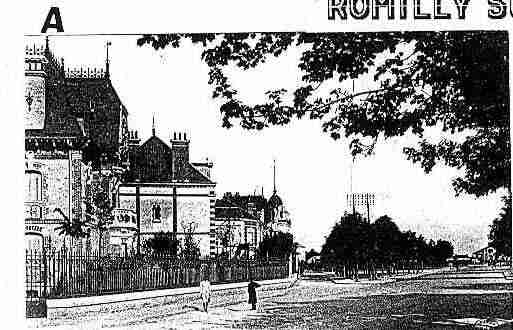 Ville de ROMILLYSURSEINE Carte postale ancienne