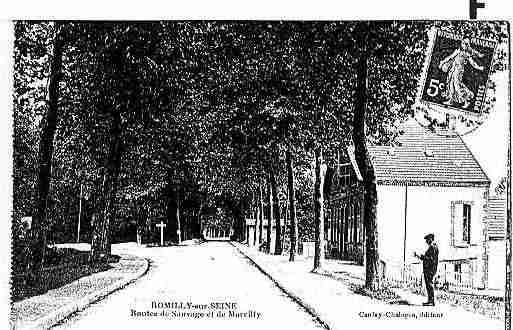 Ville de ROMILLYSURSEINE Carte postale ancienne