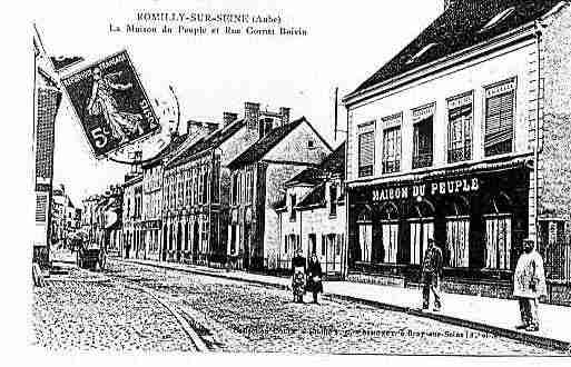 Ville de ROMILLYSURSEINE Carte postale ancienne