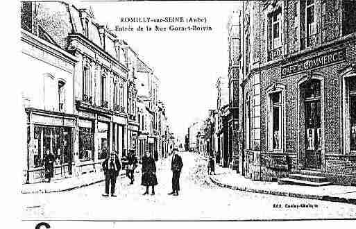 Ville de ROMILLYSURSEINE Carte postale ancienne