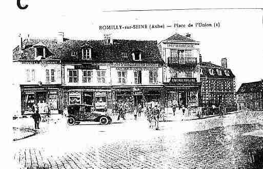 Ville de ROMILLYSURSEINE Carte postale ancienne