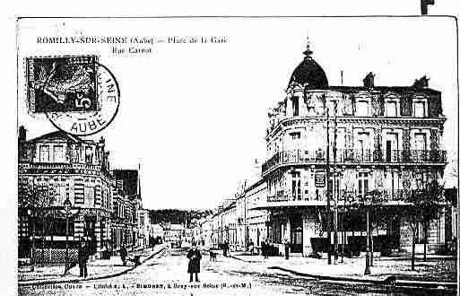 Ville de ROMILLYSURSEINE Carte postale ancienne