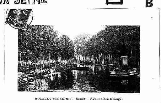 Ville de ROMILLYSURSEINE Carte postale ancienne