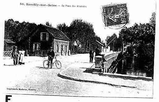 Ville de ROMILLYSURSEINE Carte postale ancienne