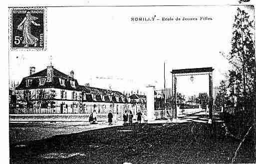 Ville de ROMILLYSURSEINE Carte postale ancienne