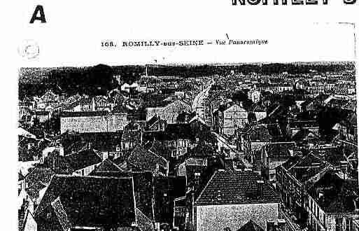 Ville de ROMILLYSURSEINE Carte postale ancienne