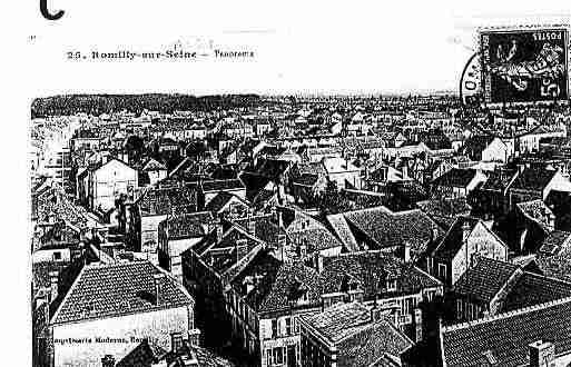 Ville de ROMILLYSURSEINE Carte postale ancienne