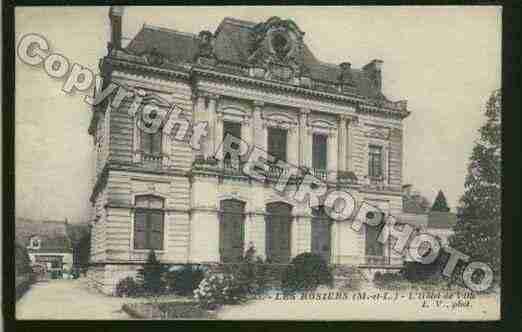 Ville de ROSIERS(LES) Carte postale ancienne