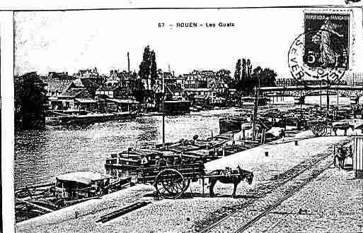 Ville de ROUEN Carte postale ancienne