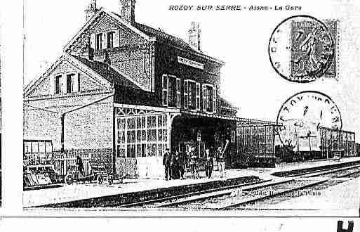 Ville de ROZOYSURSERRE Carte postale ancienne