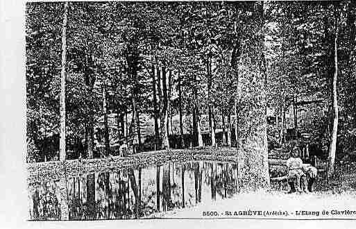 Ville de SAINTAGREVE Carte postale ancienne