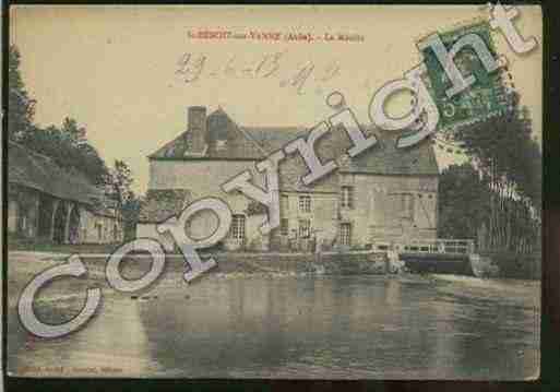 Ville de SAINTBENOITSURVANNE Carte postale ancienne