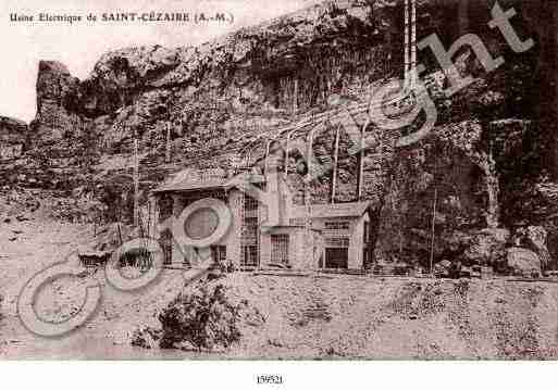 Ville de SAINTCEZAIRESURSIAGNE Carte postale ancienne