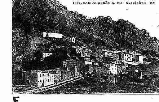 Ville de SAINTEAGNES Carte postale ancienne