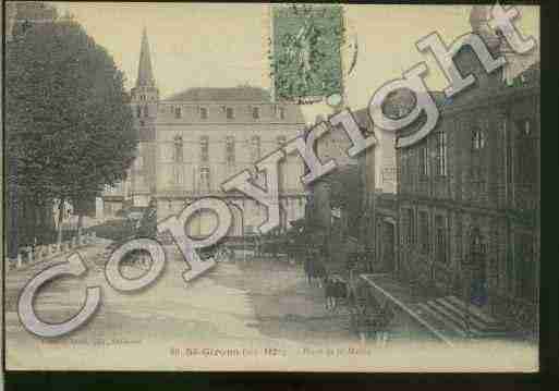 Ville de SAINTGIRONS Carte postale ancienne