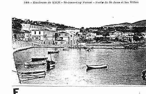 Ville de SAINTJEANCAPFERRAT Carte postale ancienne