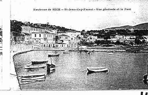 Ville de SAINTJEANCAPFERRAT Carte postale ancienne