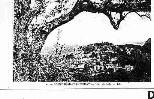 Ville de SAINTJEANCAPFERRAT Carte postale ancienne