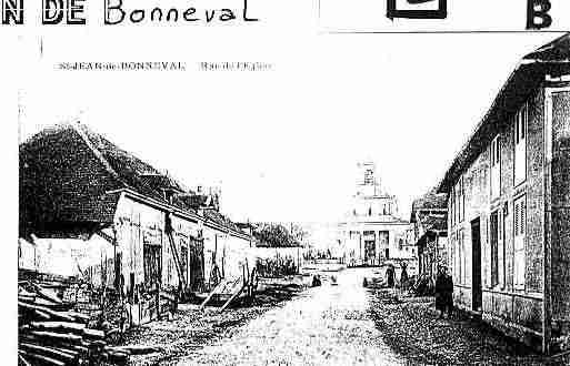 Ville de SAINTJEANDEBONNEVAL Carte postale ancienne