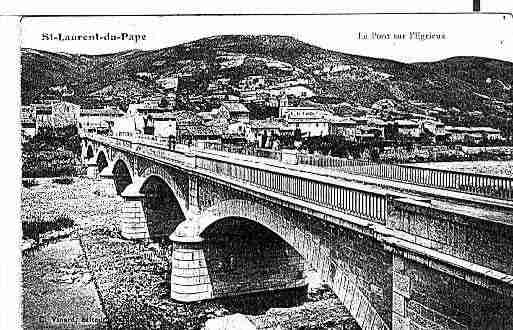 Ville de SAINTLAURENTDUPAPE Carte postale ancienne