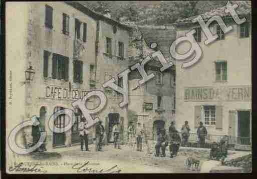 Ville de SAINTLAURENTLESBAINS Carte postale ancienne