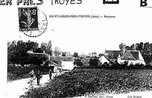 Ville de SAINTLEGERPRESTROYES Carte postale ancienne