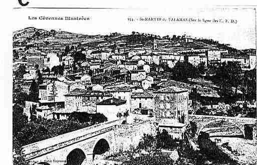 Ville de SAINTMARTINDEVALAMAS Carte postale ancienne