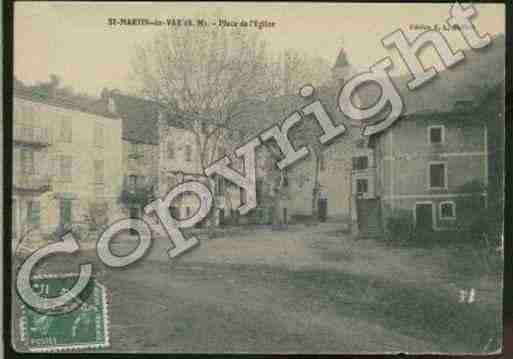 Ville de SAINTMARTINDUVAR Carte postale ancienne