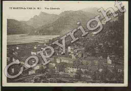 Ville de SAINTMARTINDUVAR Carte postale ancienne