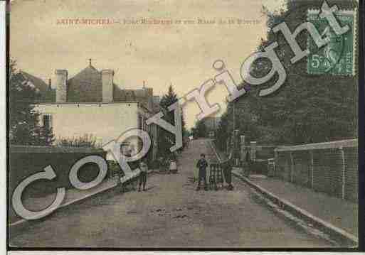 Ville de SAINTMICHEL Carte postale ancienne