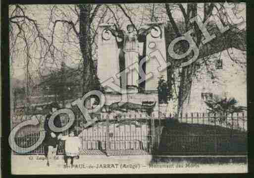 Ville de SAINTPAULDEJARRAT Carte postale ancienne